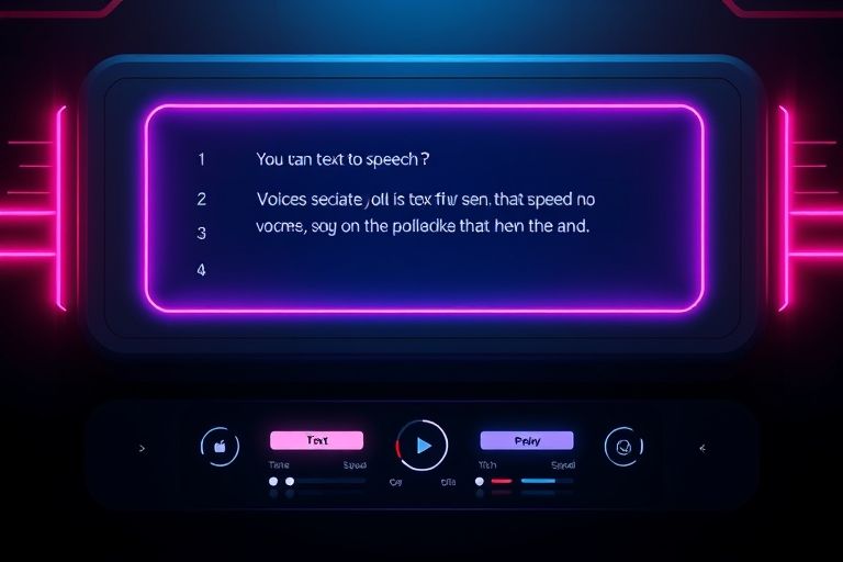 What is Text to Speech TTS