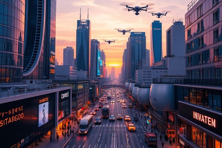Building Smart Cities with AI: Applications and Advantages