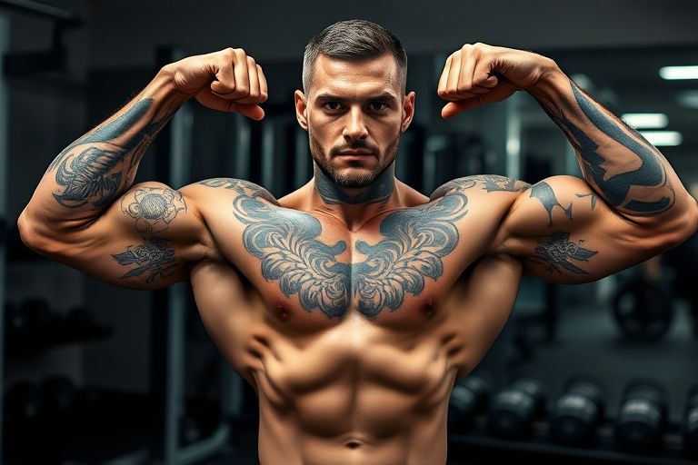 Inked Muscles: Are Tattoos Allowed in Bodybuilding?