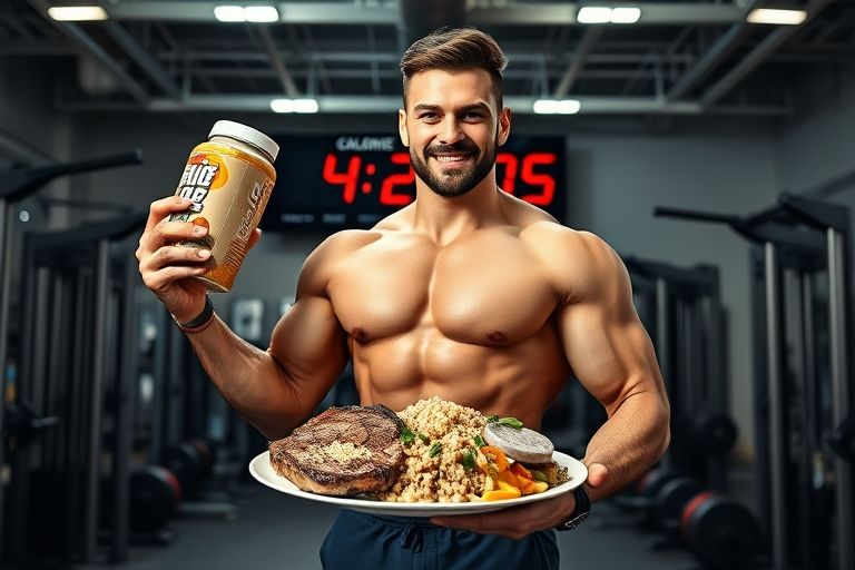 How many Calories should I Eat a day to gain Muscle